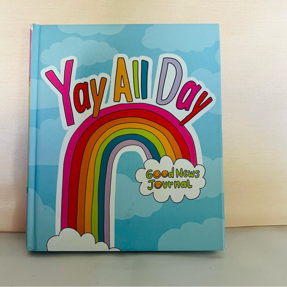 Yay All Day Good News Journal Diary Happy Asha Myers Spruce Positive Book